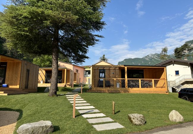 Bungalow in Idro - Relaxing Nature Lodge D7 Bungalow in Idro - Relaxing Nature Lodge D7